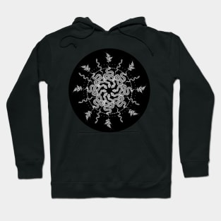 Snake Bite - Black Circle Hoodie